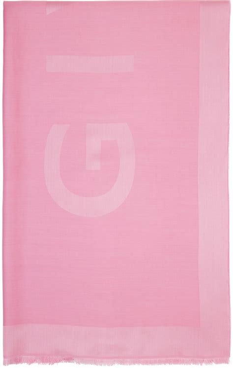 givenchy pink scarf